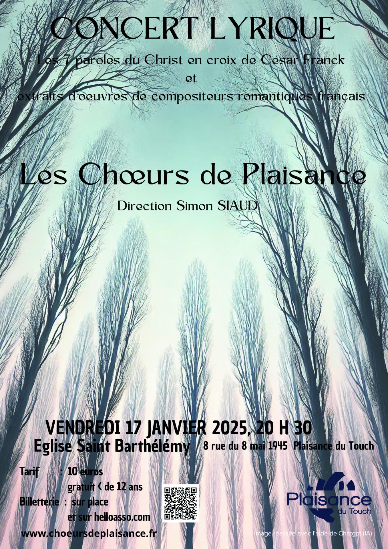 Affiche concert janv 2025